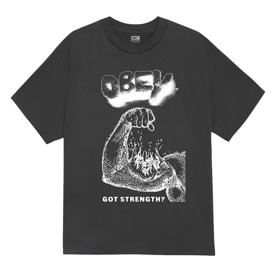 Obey Ανδρική κοντομάνικη μπλούζα Got Strength? Tee